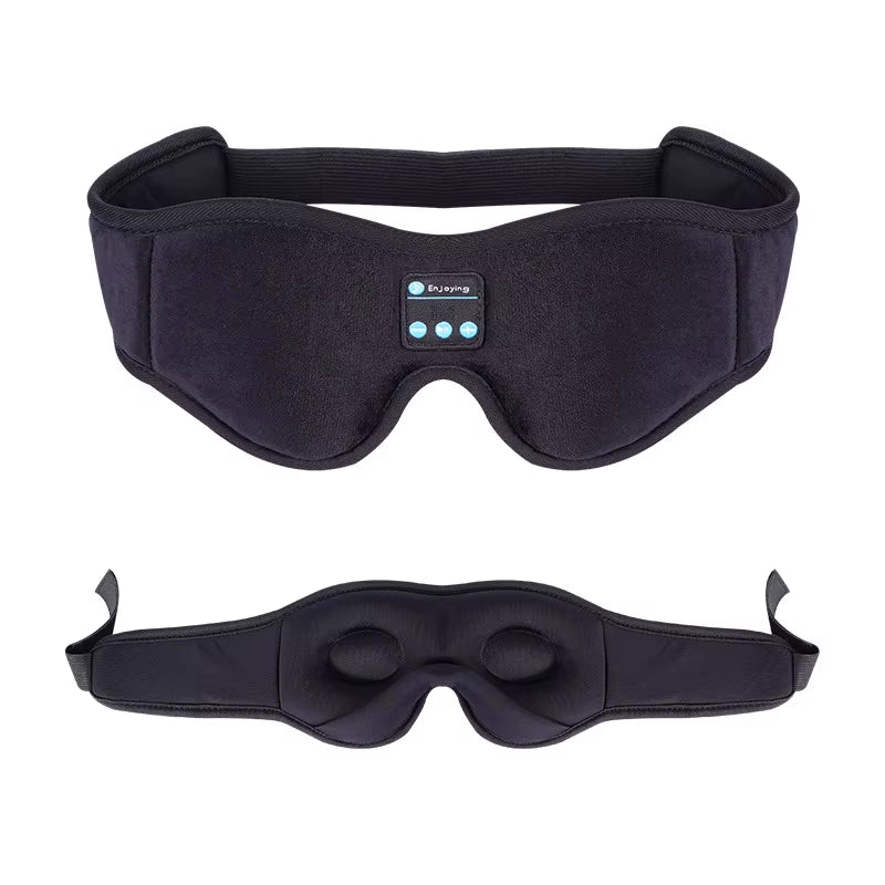 Bluetooth Sleeping Headphones 3D Eye Mask Wireless Headband