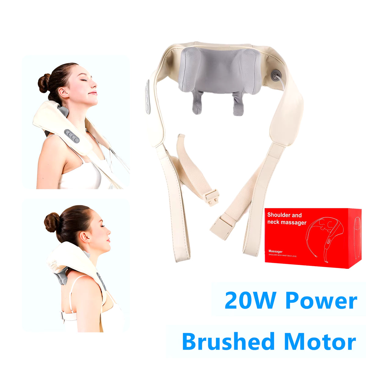 Neck and Shoulder Massager Wireless Shawl