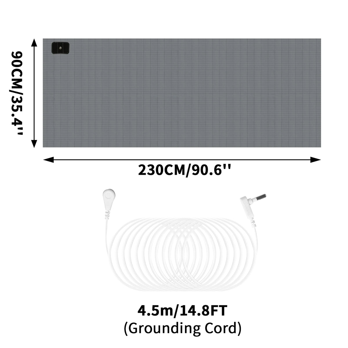 Grounding Bed Sheet Anti-Static Conductive Sleep Mat