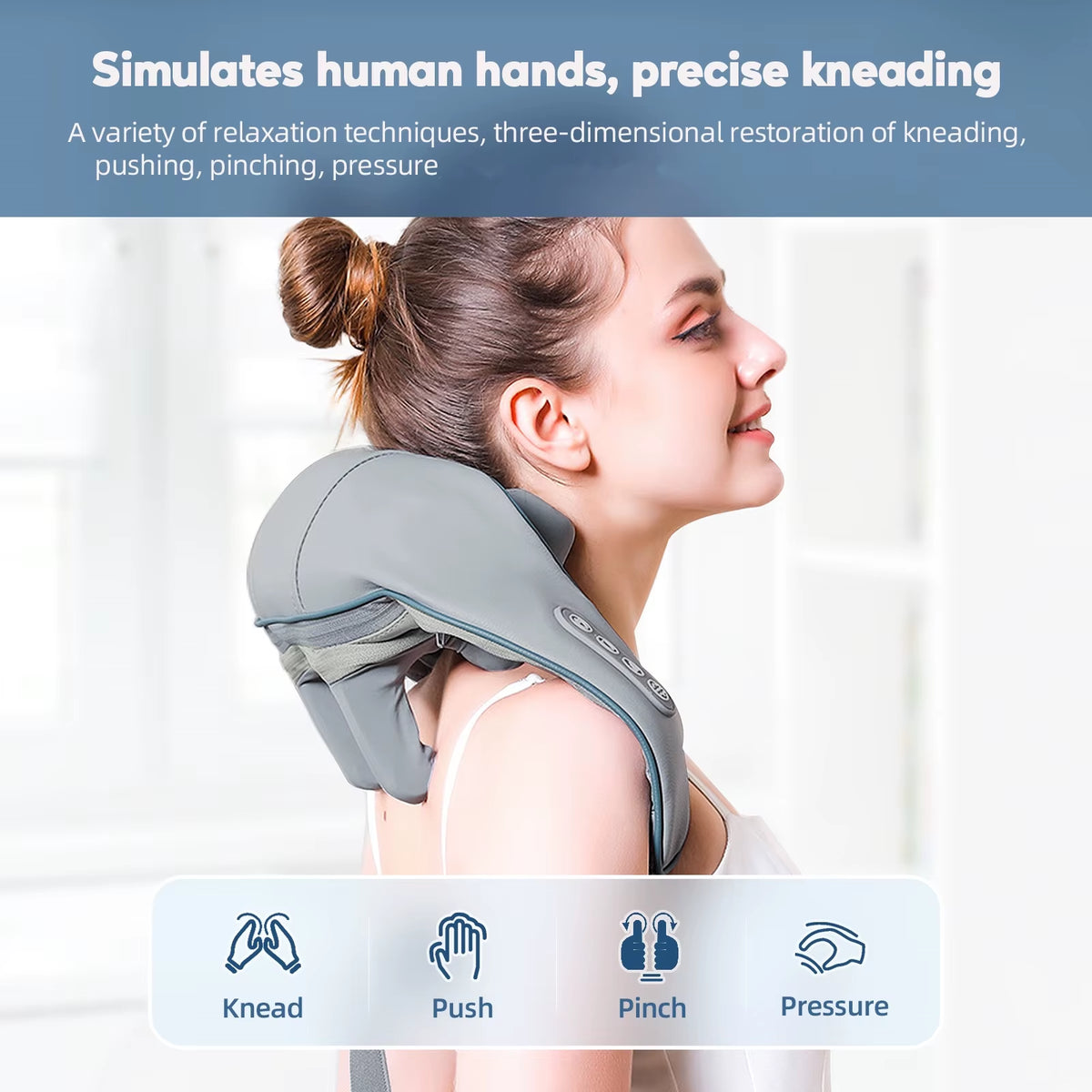 Neck and Shoulder Massager Wireless Shawl