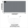 Grounding Bed Sheet Anti-Static Conductive Sleep Mat