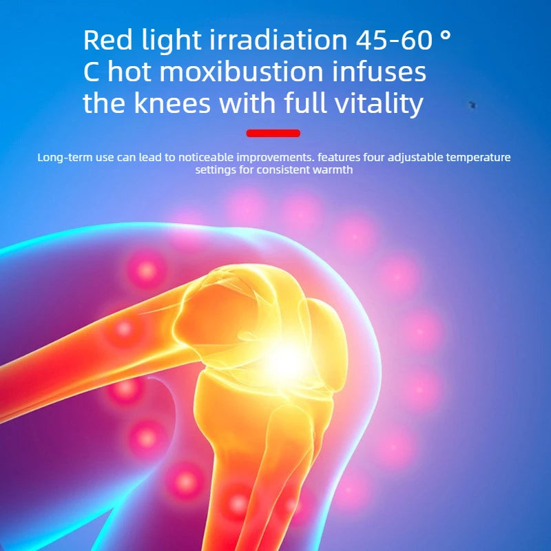 Smart Knee Massager with Heat & 3D Air Compression