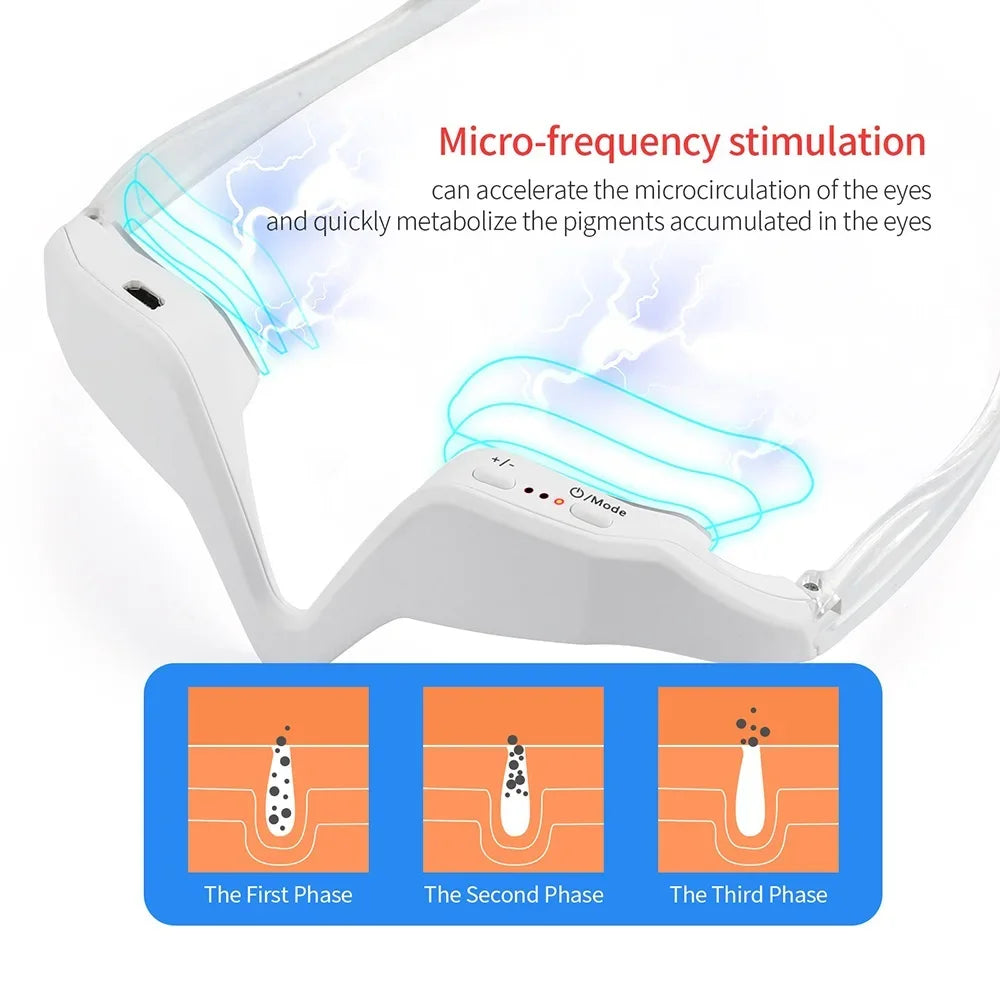 Heated Eye Massager for Fatigue & Dark Circles