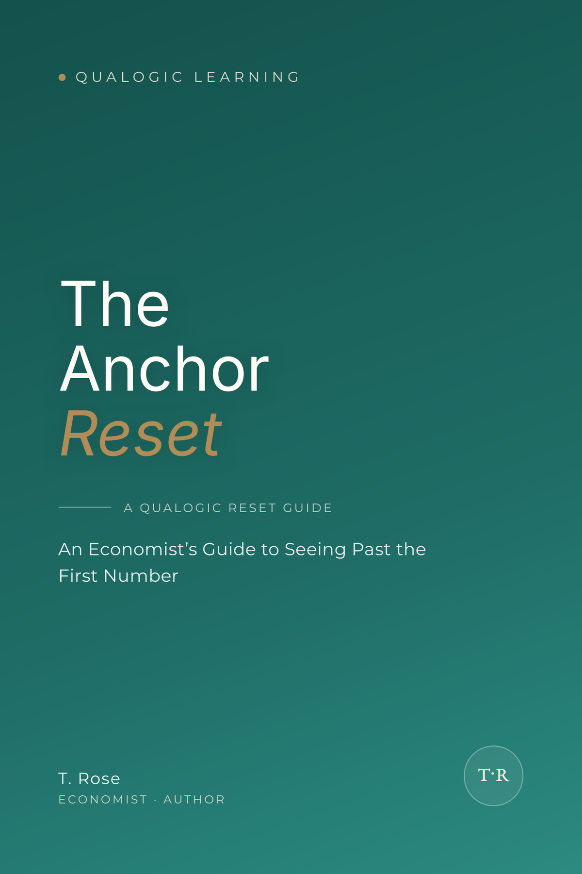 The Anchor Reset — ebook cover