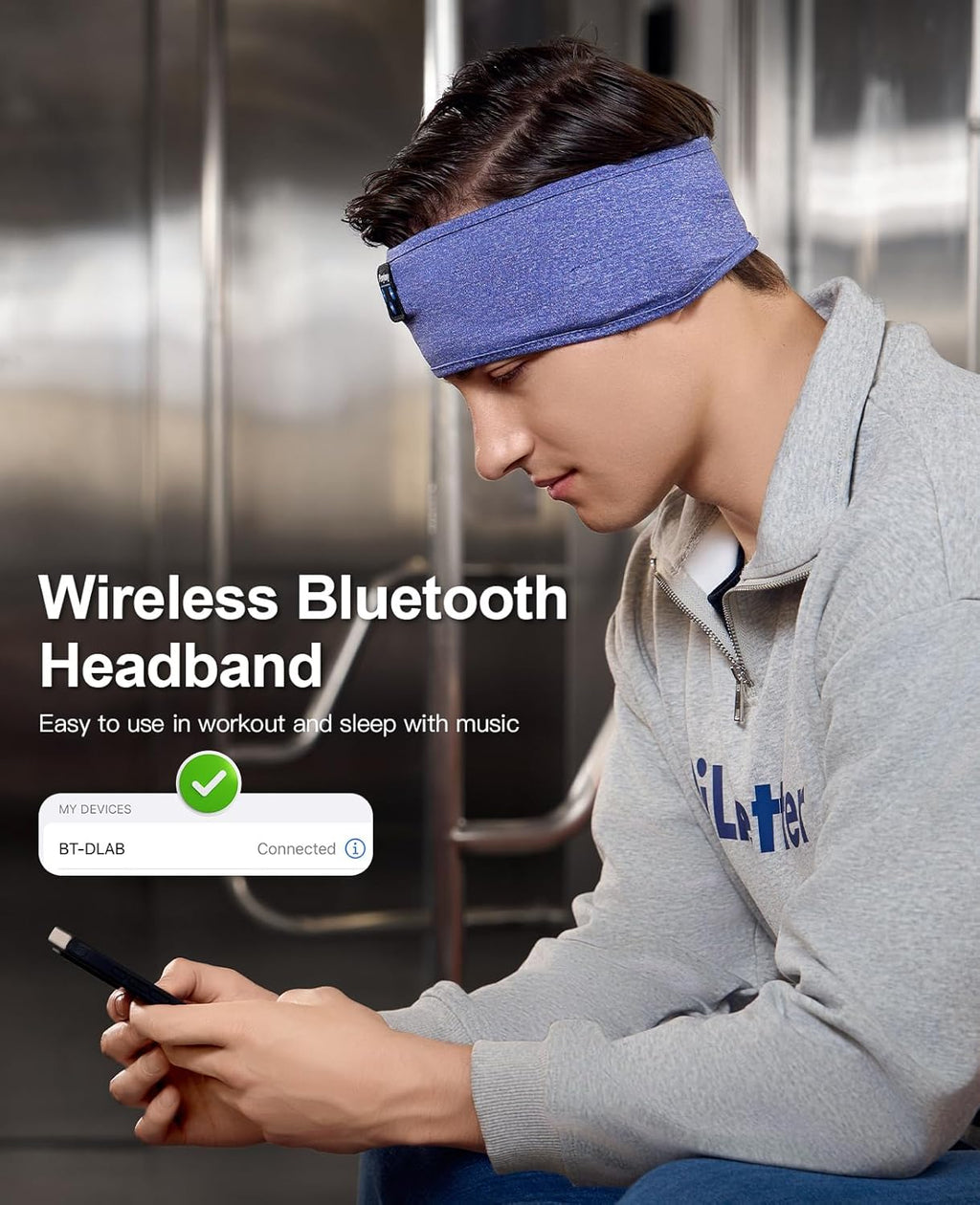 Wireless Sleep Headphones Headband