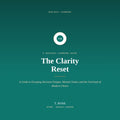 The Clarity Reset — Qualogic Learning guide cover