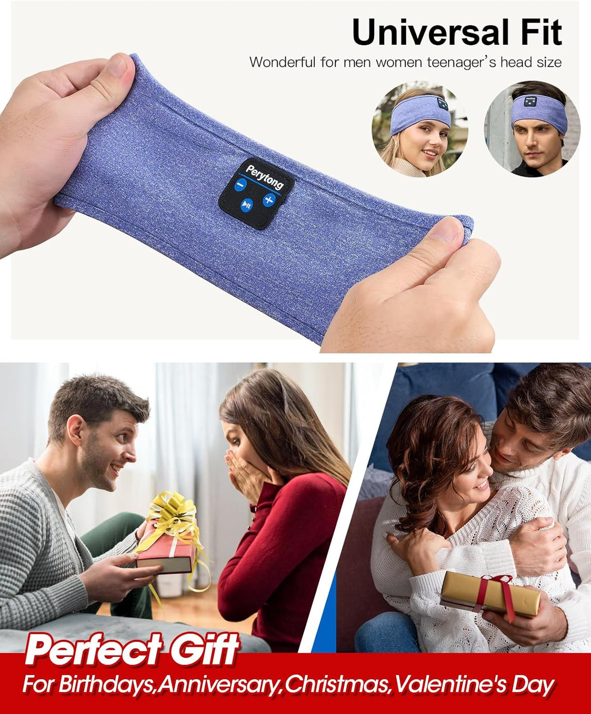 Wireless Sleep Headphones Headband