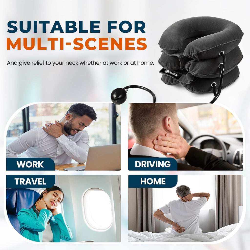 Cervical Neck Traction & Stretcher Device
