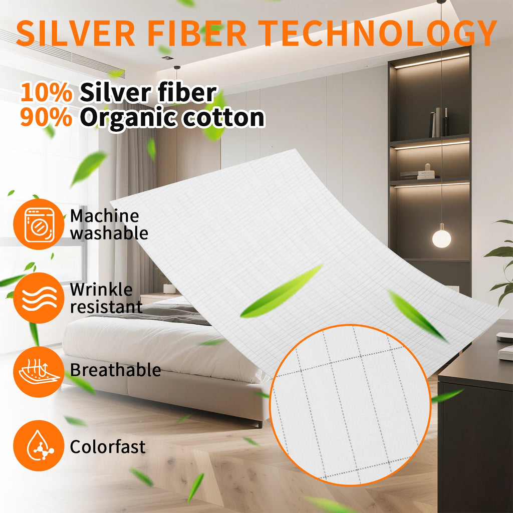 Grounding Bed Sheet Anti-Static Conductive Sleep Mat