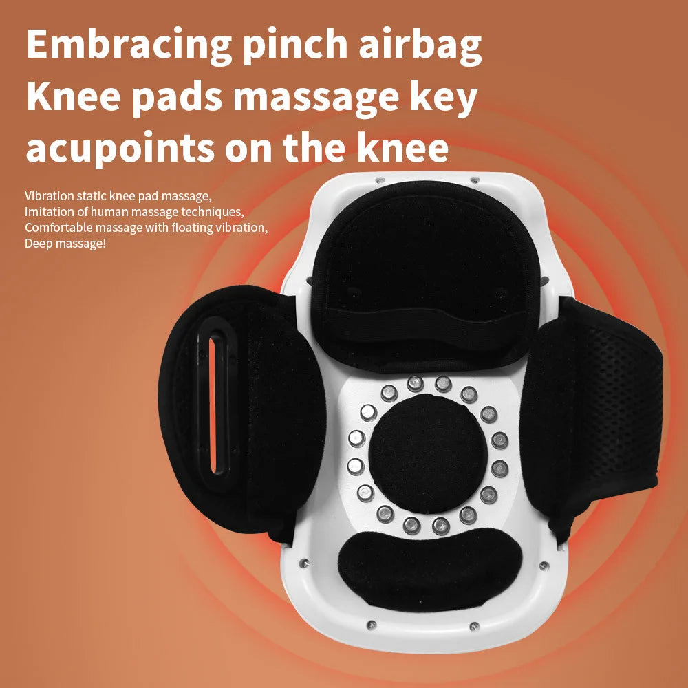 Smart Knee Massager with Heat & 3D Air Compression