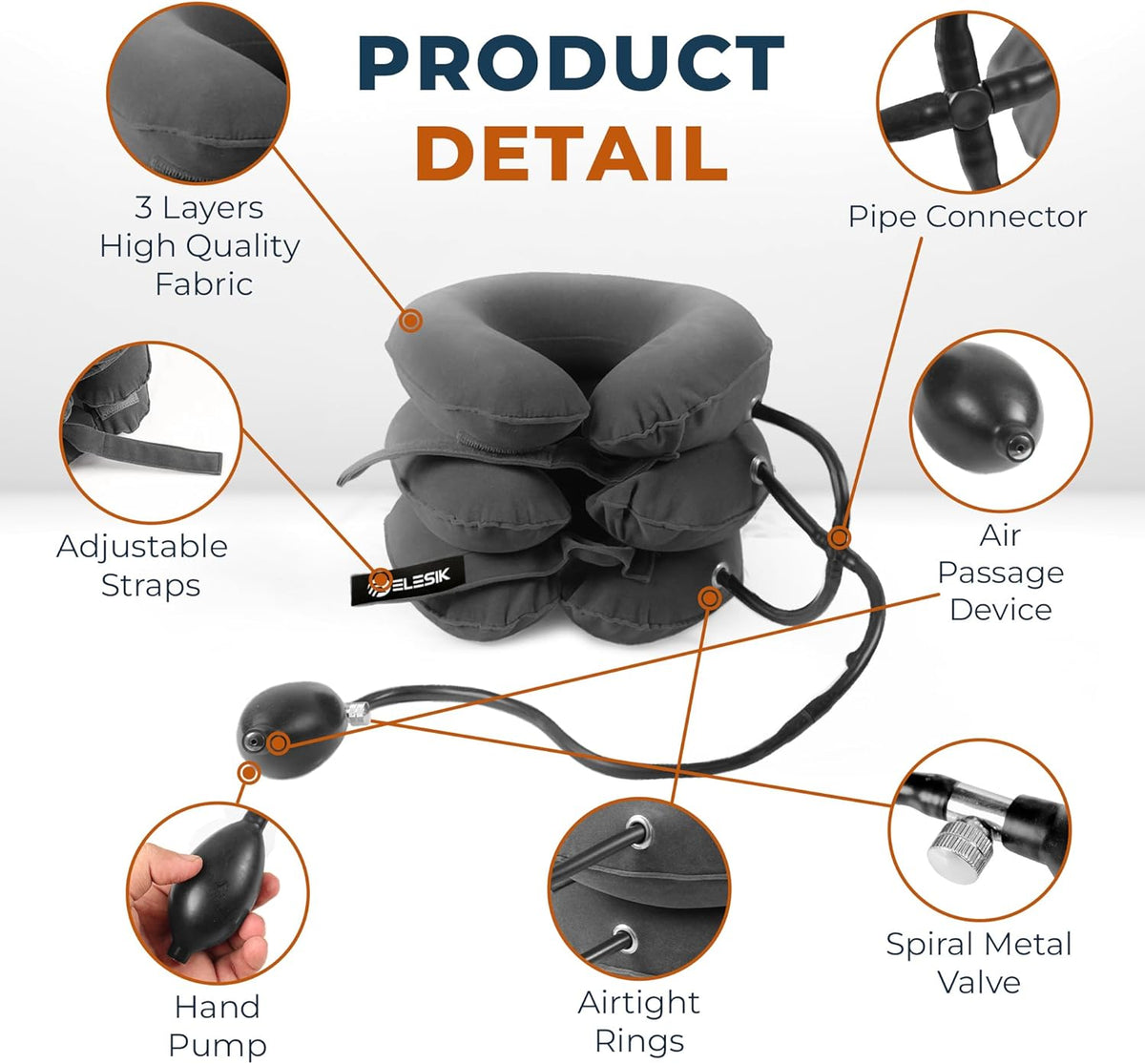 Cervical Neck Traction & Stretcher Device