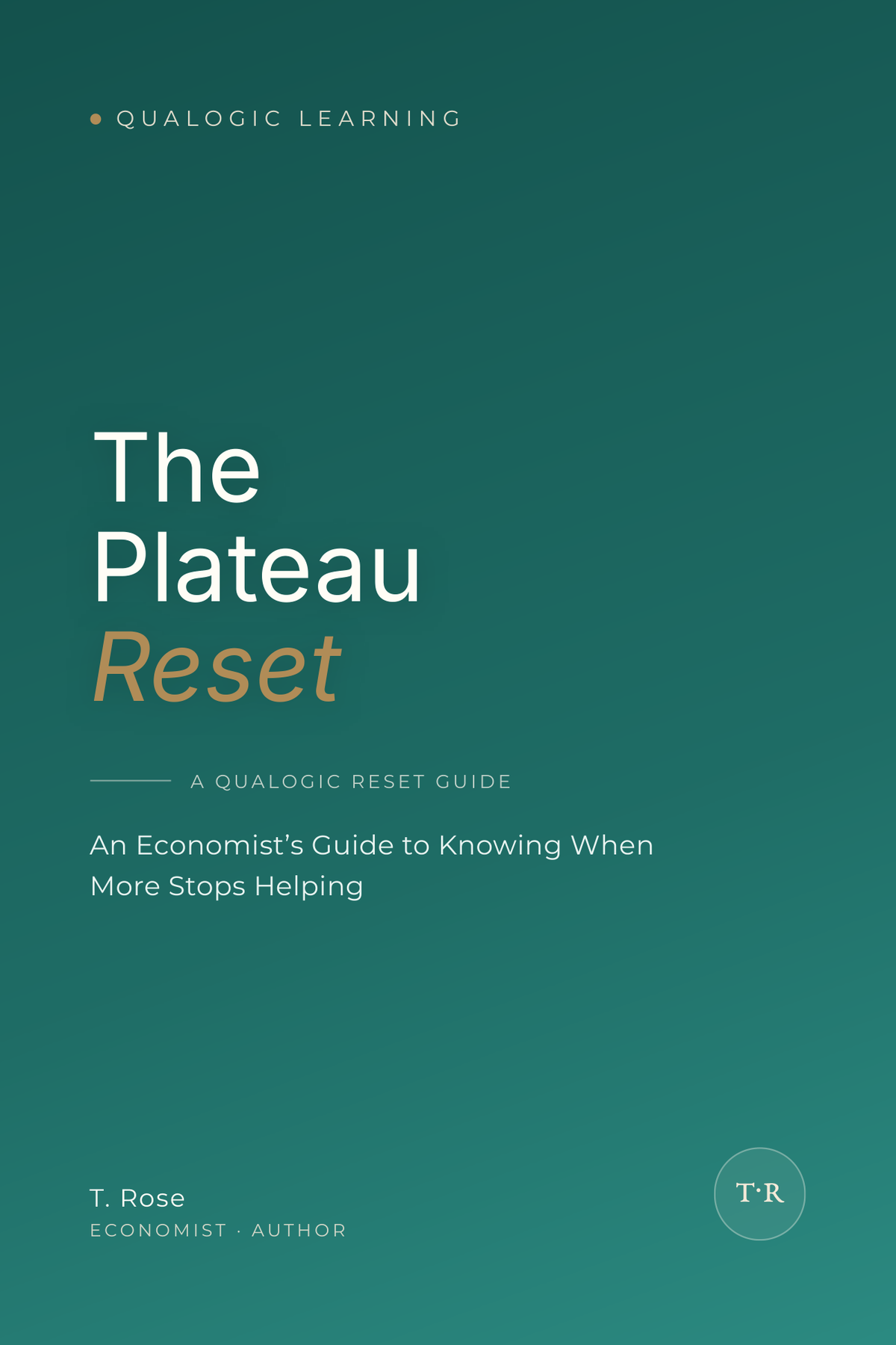The Plateau Reset — ebook cover